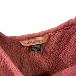 American Eagle America Eagle Cotton Smocked Bodice Gauze Ruffle Hem Mini Dress Pink Coral XL Photo 10