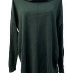 Vila Milano Cowl Neck‎ Tunic oversized sweater hunter green women’s medium Photo 0