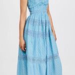 Love Shack Fancy  blue bonnet dress NEW Photo 2