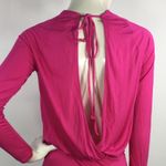 Haute Hippie  Low Open Back Long Sleeve Mini Dress Photo 12