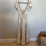 Free People  Sundrenched Silky Maxi Dress, Champagne, XS Photo 1
