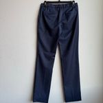Hugo Boss  100% Virgin Wool Women’s Straight Leg Navy Blue Trousers Size 0 EU 34 Photo 2