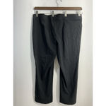 Womans Avenue Pull On Cropped Pants 18 P Black Stretch Size 18P Photo 1