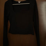 Garage Black square neck  top  Photo 0