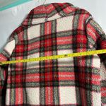 Style & Co  Petite Plaid Cowlneck Sherpa Pullover size small Photo 3