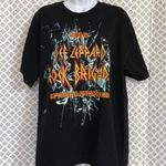 Def Leppard rock brigade official member band tee Tshirt size‎ XL Black Photo 1