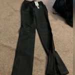 NA-KD  PU Side Slit Leggings XSmall EU34 Photo 5