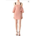 Cinq à Sept Cinq a Sept Bloom Monroe Mini Dress size 6 sheath off the shoulder blush pink Photo 2