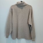 Free People Softly Structured Tunic Sweater Turtleneck Rib Knit S Photo 6