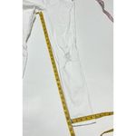 frame denim Women's Le Skinny Jenne Crop Cotton Blend Ripped Jeans White Size 28 Photo 10
