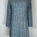 Before + Again Midweight Butterknit Sweater Tunic USA Made Women’s Size XS Blue Photo 0