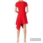 Slate + Willow • Red Drape Hem Dress Size 4 Photo 2
