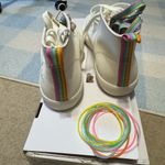 Women's White High Photo 1