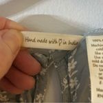 Japna  Sage Green & White Floral Sleeveless Romper w/ Elastic Waist XSmall Photo 8