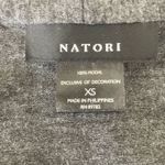 Natori  Womens Longline Cardigan XS Gray Modal Lightweight Duster Lounge‎ Belted Photo 2