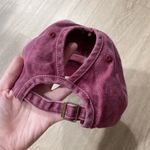 American Flag Baseball Cap Trucker Hat Burgundy Photo 1