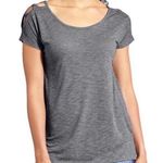 Athleta Smooth Sailings Heather Gray Siro Mind Over Mat Tee Size Small $59 Photo 0