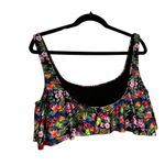 BP  Floral Print Ruffle Swimsuit Top, Sz XL Photo 5