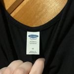 Old Navy maternity black stretchy midi body con tank dress Photo 3