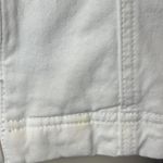 Denim Zip Up‎ Jacket White Size M Photo 7