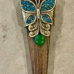 Boutique Butterfly wooden hair stick Photo 1