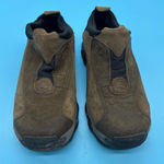L.L.Bean Brown Leather Suede Mules Clogs Size 8 Photo 0