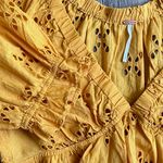 Free People Eyelet Crop Top Photo 4