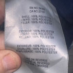 Levi's  Blue & White Paisley Quilted Snap Jacket M Photo 3