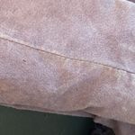 Dialogue Vintage 90s Y2K  Suede Leather Fringe Open Jacket Purple Small Photo 6