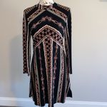 Free People  multicolored Stella mock Neck mini dress Photo 3