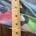 White Birch  Colorful Leopard Print Hoodie Tunic L Photo 2