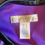 London Times Purple Pink Floral Midi Sheath Dress Small 6 Photo 5