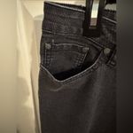 prAna  Womens Mid Rise Fitted Jeans Charcoal Gray Snakeskin 12 Photo 2