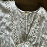 Elan Cover Up with Tie Front, Medium, White, $89 Photo 5