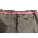 Anne Klein EUC  Wide Leg Button Zip Fly Gray Stretch Jeans Womens Size 2 Photo 6