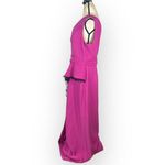 JS Collections Hayley A-Line Gown Women's 12 Pink One Shoulder Maxi NWT Photo 3