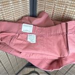 Lee  Coral "Mallory" 20M Ultra Soft Waistband Coral Mid Rise Utility Shorts Photo 6