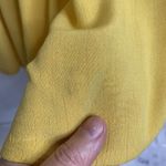 Blush Sz XL Romper Yellow Crochet Flutter Sleeve Off Shoulder Tie Waist Women’s Photo 6