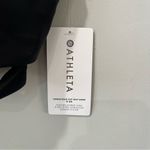 Athleta NWT xs Black Conscious Cut Out Crop Top Sports Bra D - DD Photo 5