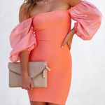 VICI  | Villy Puff Sleeve Bodycon Dress Photo 0