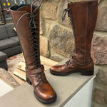 Colin Stuart Boots Elegant Chestnut Lace-Up   Collection 7 1/2 Like New Gorgeous! Photo 0