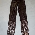 Lululemon  Pants Align High-Rise Crop 23‎ SHINE Radiate Foil French Press Brown 0 Photo 0