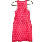 Lilly Pulitzer Pearl Dress In Fiesta Pink With Scalloped Hem Size 2 Photo 2