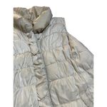 Braetan Women's Puffer Vest High Neck Cream Size Medium Photo 1