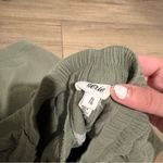 Aerie  Daybreak Trouser Short jorts lightweight‎ olive green size XL Photo 4