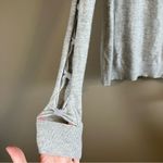 Ted Baker ✨  London Gray Bow Sleeve Wool Blend Sweater 6 Photo 4