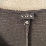 Torrid Metallic Foil Skater Dress Size L Photo 6