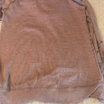 Stylish‎ Geometric Long Sleeve Hoodie Brown Size L Photo 8