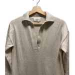 Wilfred Aritzia Shayda 100% Merino Wool Dress Beige Size XXS Neutral Minimalist Photo 5