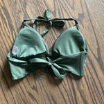 Kona Sol Green Halter Bikini Top Photo 2